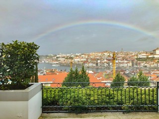 Rainbow in Porto