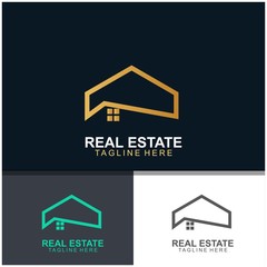 Real estate logo design