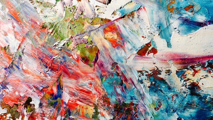 Colorful abstract background wallpaper. Modern motif visual art.  Mixtures of oil paint. Trendy hand painting canvas. Wall decor and Wall art prints Idea.  3D Texture.Colorful abstract 