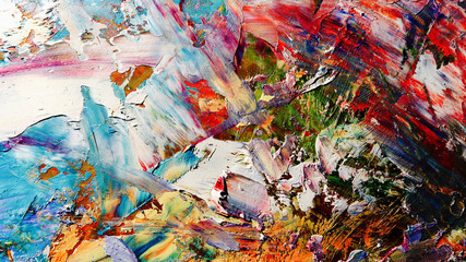 Colorful abstract background wallpaper. Modern motif visual art.  Mixtures of oil paint. Trendy hand painting canvas. Wall decor and Wall art prints Idea.  3D Texture.Colorful abstract 