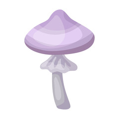 Death cap vector icon.Cartoon vector icon isolated on white background death cap.