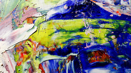 Colorful abstract background wallpaper. Modern motif visual art.  Mixtures of oil paint. Trendy hand painting canvas. Wall decor and Wall art prints Idea.  3D Texture.Colorful abstract 