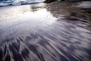 Purple Sand at Pfeiffer Beach, California 
