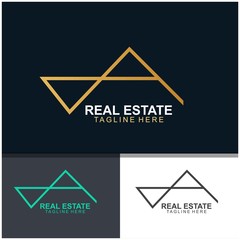 Real estate logo design