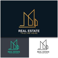 Real estate logo design