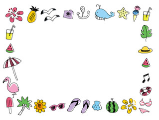 夏イメージイラスト