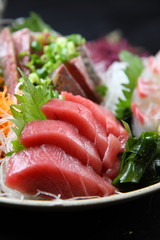 刺身三点の盛り合わせ