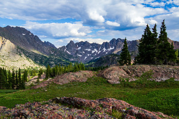 Jagged Rocky Mountains