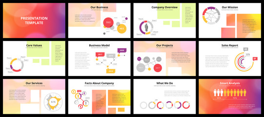 Business presentation templates