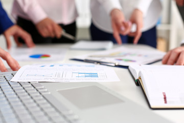 Important paper lie at table