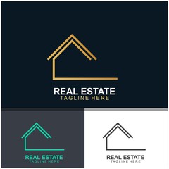 Real estate logo design