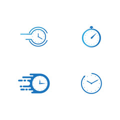 Fast Time Icon Logo Design