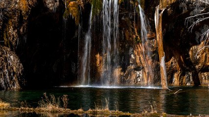Hanging Lake waterfall