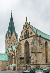 Fototapeta na wymiar Paderborn Cathedral, Germany