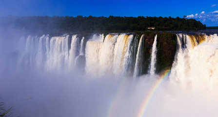 Garganta del Diablo waterfall on Iguazu River