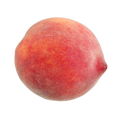 one Peaches, isolated on white background.