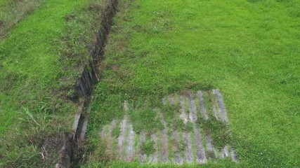 Aerial reveal of the Chalmette Battlefield and the Rodriguez Canal