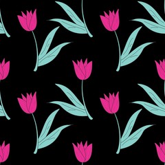Seamless Floral Pattern able to print for cloths, tablecloths, blanket, shirts, dresses, posters, papers.