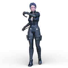Fototapeta premium スーパーウーマン