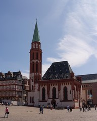 Fototapeta na wymiar Frankfurt Mainz city architecture