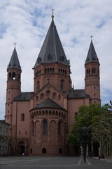 Fototapeta na wymiar Germany Mainz city architecture