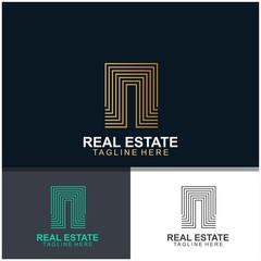 Real estate logo design
