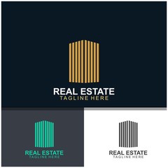 Real estate logo design