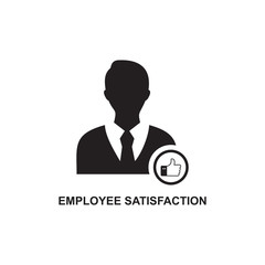 EMPLOYEE SATISFACTION ICON , JOB SATISFACTION ICON