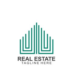 Real estate logo design