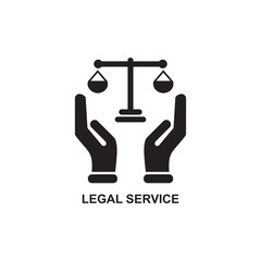 LEGAL SERVICE ICON , LAW ICON