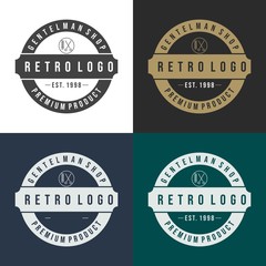 Set of Retro Vintage design