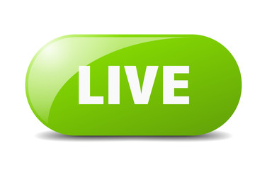 live button. live sign. key. push button.