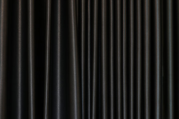 Texture surface of dark curtain background for interior design