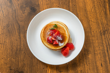 パンケーキセット Very delicious homemade pancake set