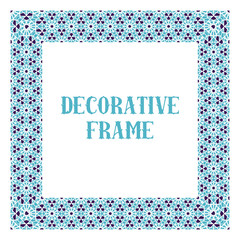 Vector Ornamental Decorative Frame