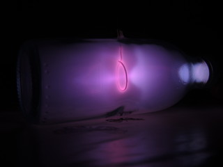 bottle crookes tube discharge tube