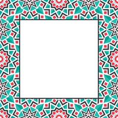 Obraz premium Vector Ornamental Decorative Frame
