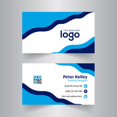 Abstract Corporate Business card Template.