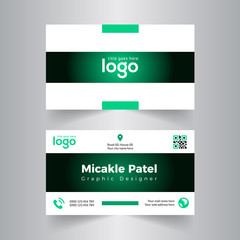 Abstract Corporate Business card Template.