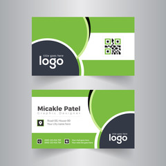 Abstract Corporate Business card Template.