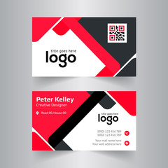 Abstract Corporate Business card Template.