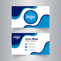 Abstract Corporate Business card Template.