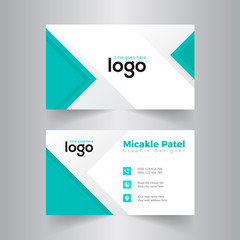 Abstract Corporate Business card Template.