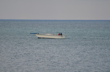 fishing boat on the Lake