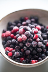  frozen mixed fruit - berries - red currant, cranberry, blackberry, bilberry, blueberry, black currant