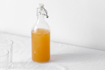 Traditional Finnish 1st of may drink Sima or home made lemonade