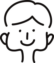 手描きの人物イラスト