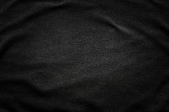 black fabric background minimalistic creation for your text 