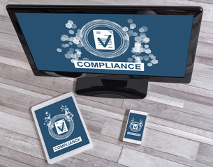 Compliance concept on different devices