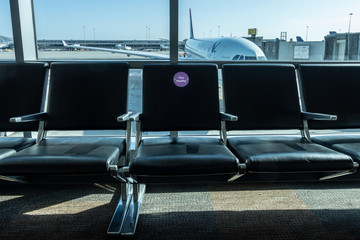Empty Airports due to Covid-19 and Coronavirus
